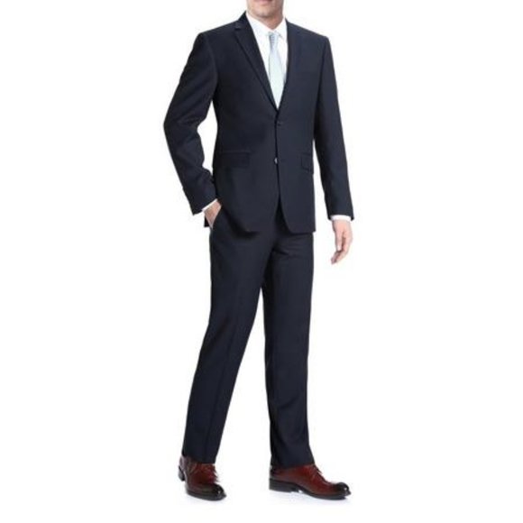 Renoir Other - Modern Classic 2 pc Navy Blue Suit Jacket & Pants
